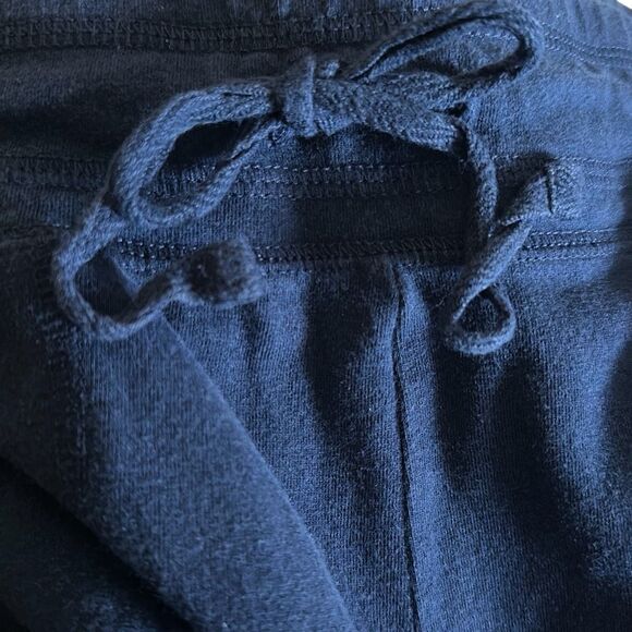 Athletic Works Navy Elastic Waist Drawstring Active Jogging Pants Ladies Large - Picture 2 of 9